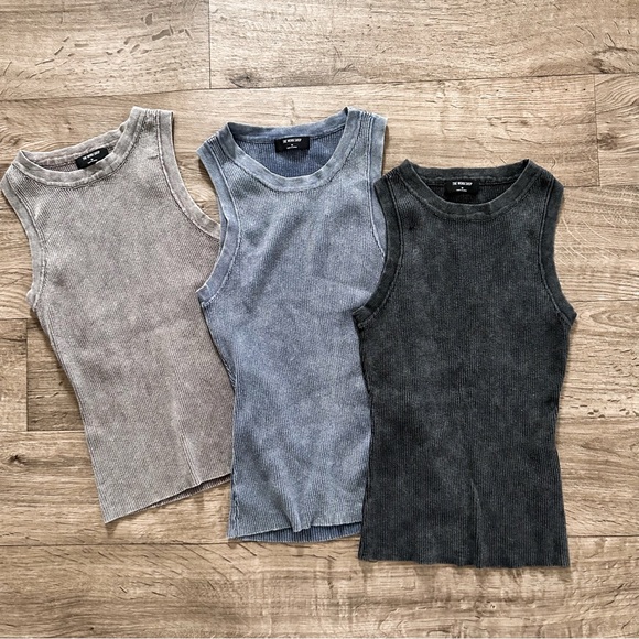 The Work Shop Ribbed Tank Bundle - Picture 1 of 6
